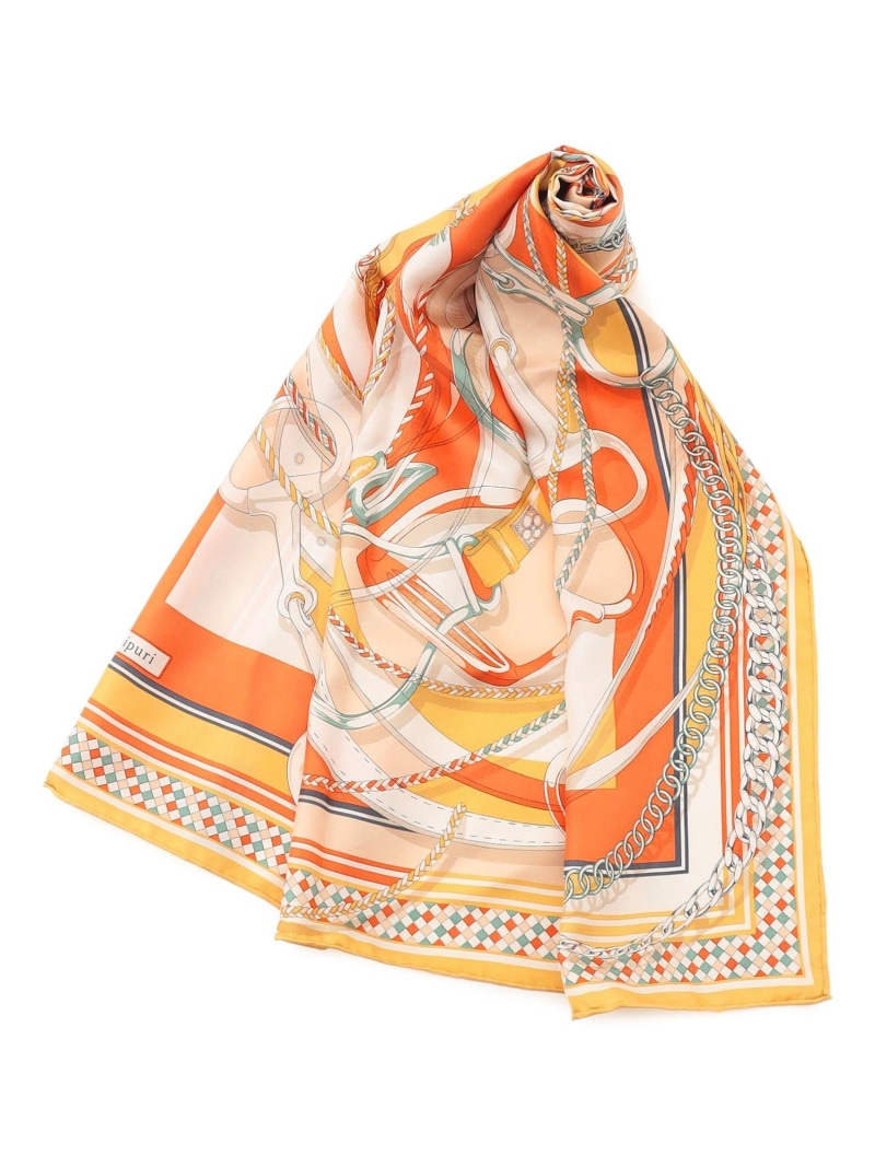 楽天市場】manipuri マニプリ ウールシルクストール フレームフラワー