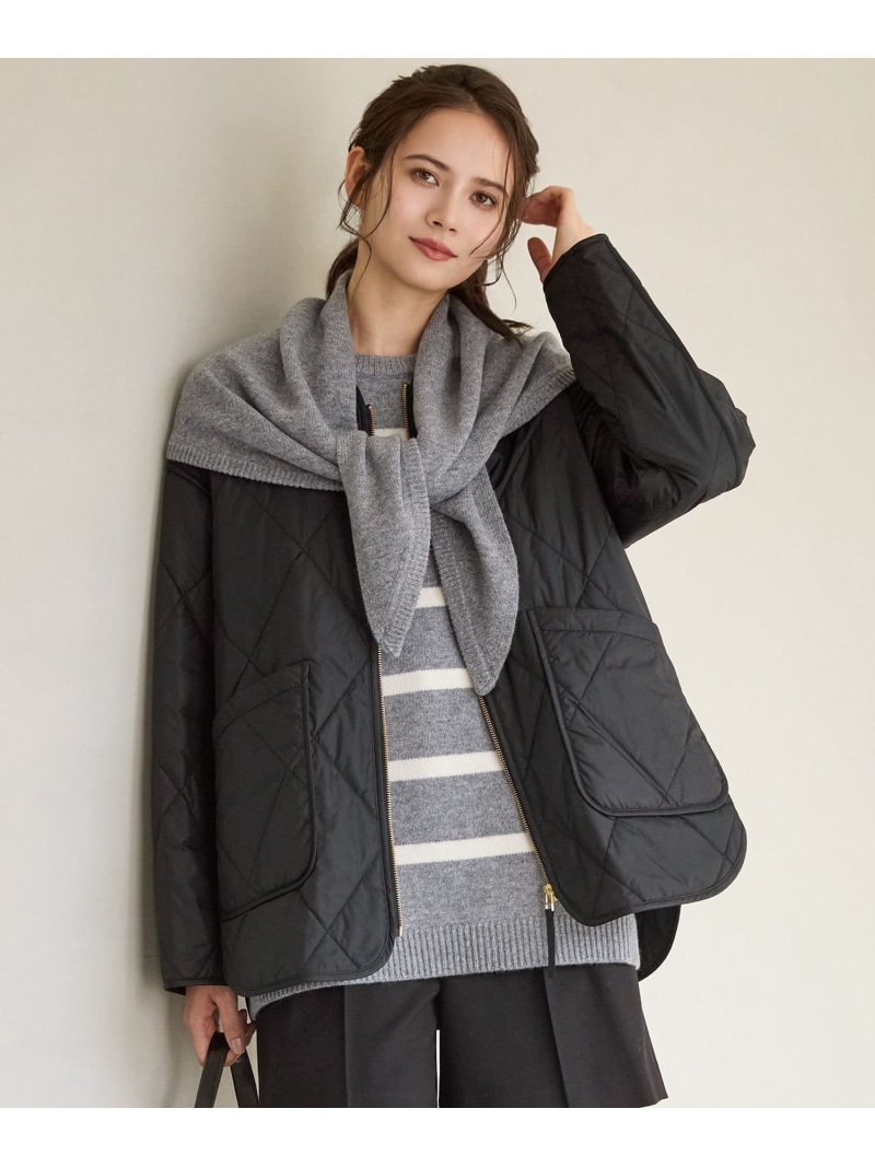【SALE／20%OFF】【SLOW/構成要素バス発着場押さえる】中綿 パデットアウター 23区 S ニジュウサンク ジャケット・アウター ダウンジャケット・ダウンベスト 黒いこと カーキ緑であること ベージュ【RBA_E】【貨物輸送無料】[ Fashion]