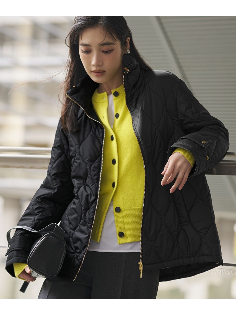 【SALE／30%OFF】中綿パディング フード2WAY アウター 23区 L ニジュウサンク ジャケット・アウター ダウンジャケット・ダウンベスト ブラック ベージュ【RBA_E】【送料無料】[ Fashion]｜23区 店