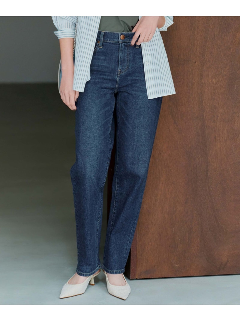 【洗える】23区DENIM ボーイズテーパード パンツ 23区 L ニジュウサンク パンツ ジーンズ・デニムパンツ ホワイト ブルー ネイビー【送料無料】[ Fashion]