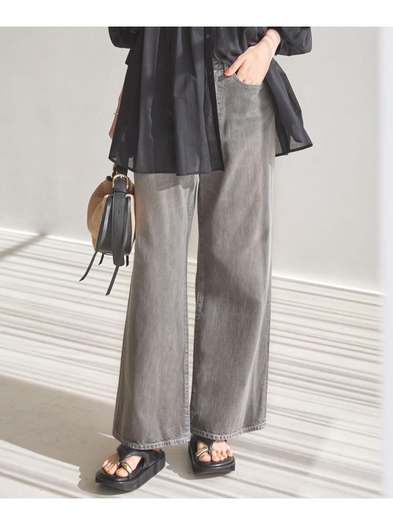【SLOW/一部店舗限定】ワイドシルエット デニム パンツ 23区 L ニジュウサンク パンツ ジーンズ・デニムパンツ【送料無料】[ Fashion] 14,733円
