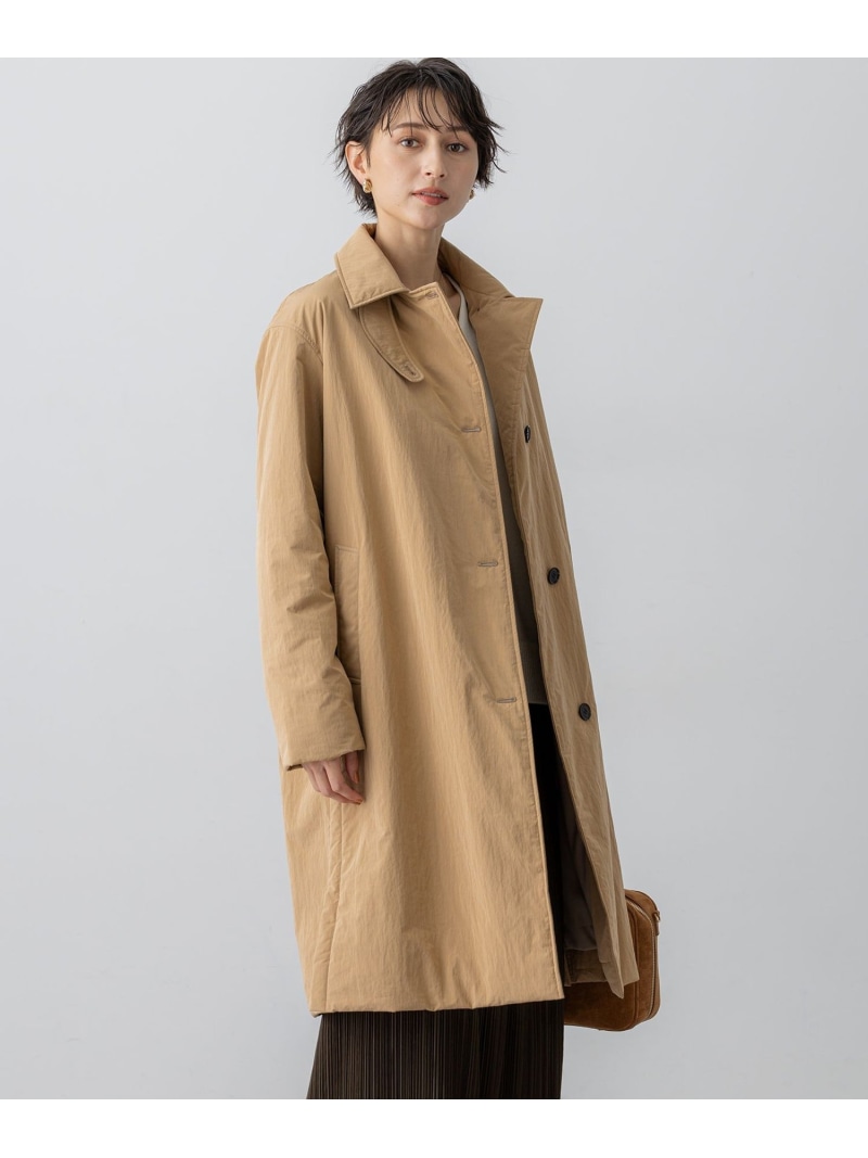 【SALE／30%OFF】【洗える】LIMONTA ステンカラー ライトアウター 23区 S ニジュウサンク ジャケット・アウター ダウンジャケット・ダウンベスト 赤銅色 薄墨色【RBA_E】【貨物輸送無料】[ Fashion]