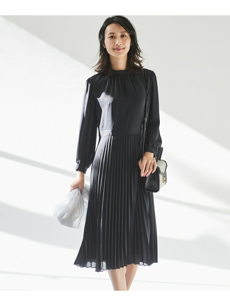 予約中 Rakuten Fashion 洗える クリスタルアムンゼン ベージュ 送料無料 ネイビー 半袖ワンピース ワンピース ニジュウサンク L 23区 ワンピース ウエスト切り替え Cc2781 Ne7na Com