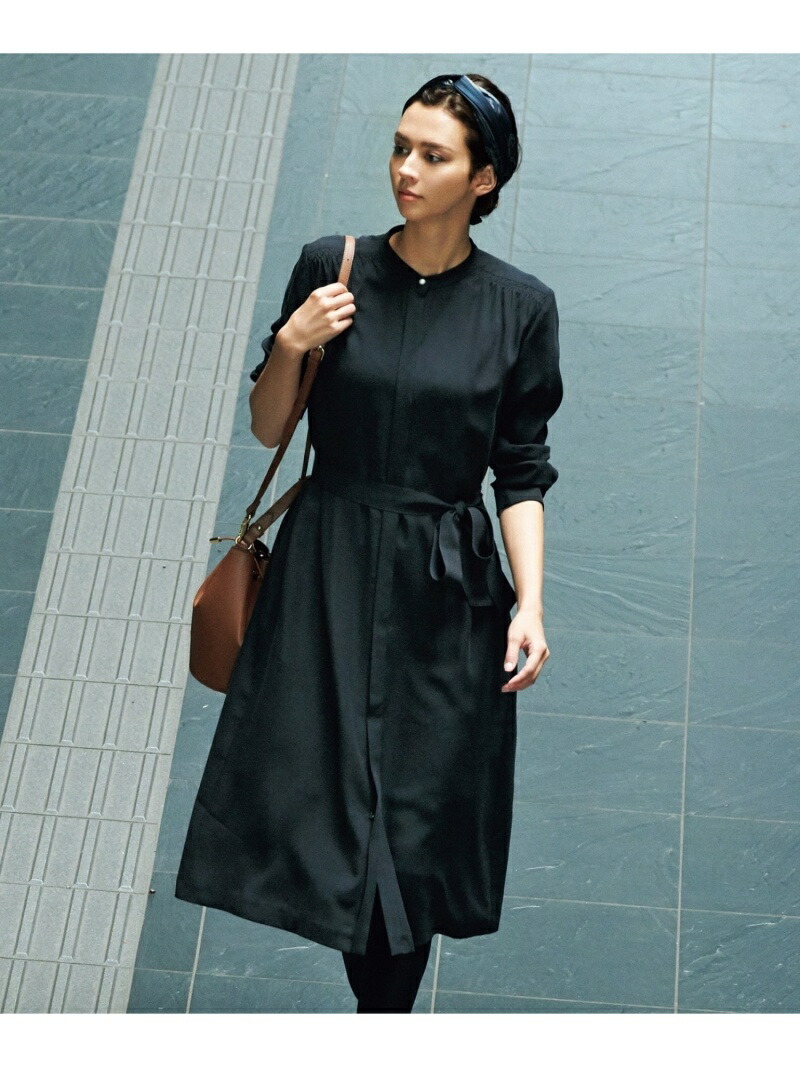 レディースファッション ワンピース Sale 50 Off マガジン掲載 キュプラツイル Fashion ブラウン Rba E 送料無料 Rakuten ネイビー 半袖ワンピース ワンピース ニジュウサンク L 23区 ワンピース 番号j59 ベルト付き 21年新作入荷 Www Rrj Mu