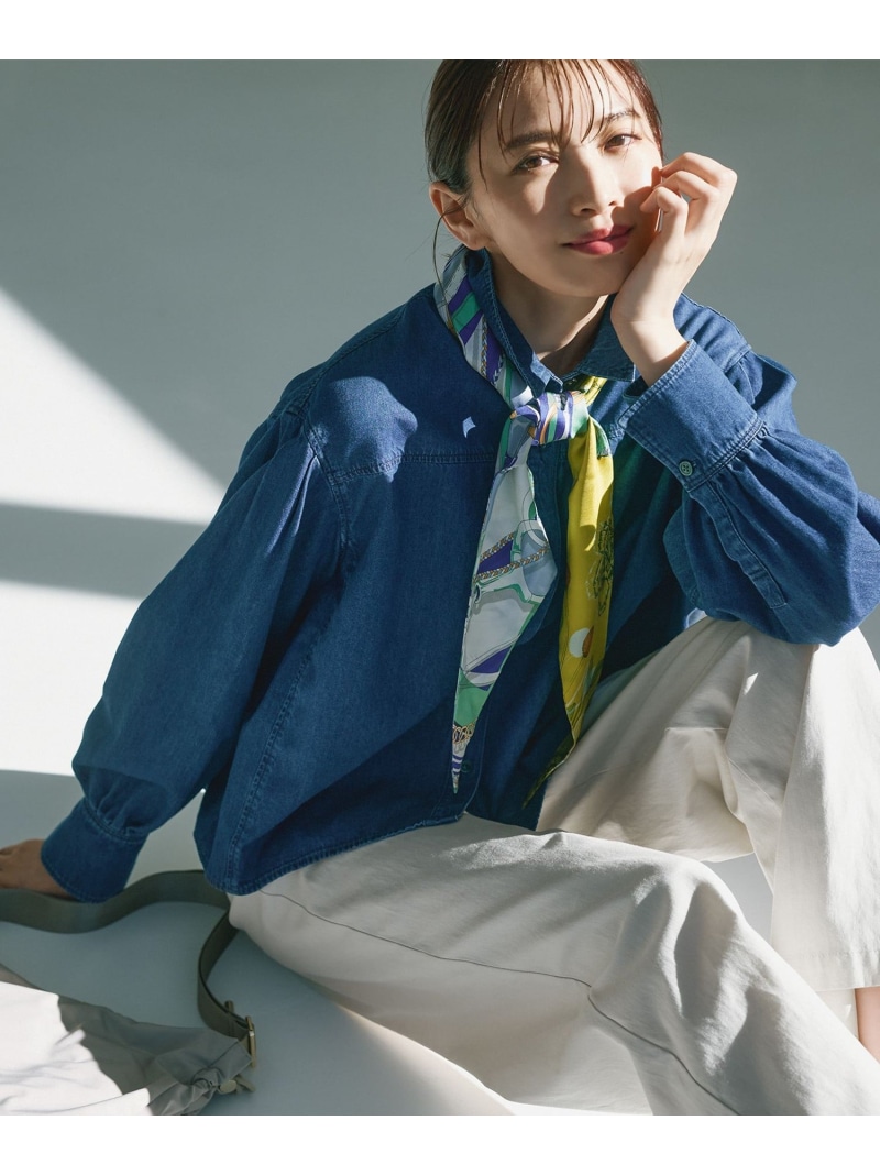 楽天市場】【SALE／40%OFF】【Oggi3月号掲載/洗える】ライトダンガリー