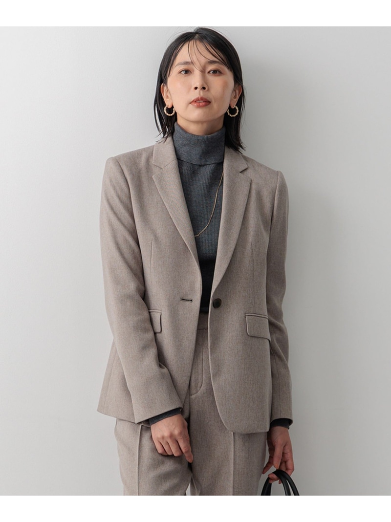 【SALE／30%OFF】【洗える】ウールライクカルゼ テーラードジャケット 23区 ニジュウサンク ジャケット・アウター テーラードジャケット・ブレザー グレー ベージュ ネイビー【RBA_E】【送料無料】[ Fashion]｜23区 店