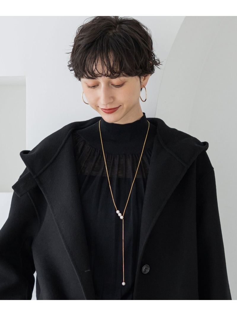 パールライン ラリエット 23区 ニジュウサンク アクセサリー・腕時計 ネックレス ゴールド【送料無料】[ Fashion]