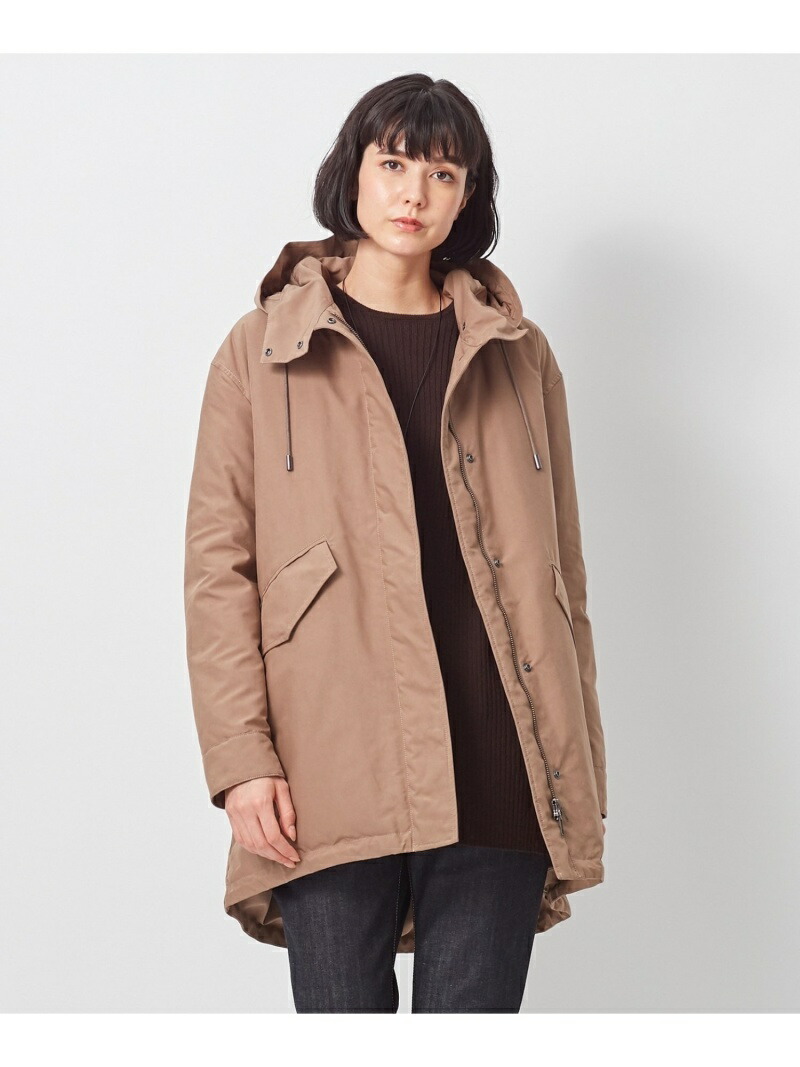 楽天市場 Rakuten Fashion Sale 50 Off 中村アンさん着用 ショート モッズコート 番号l36 23区 S ニジュウサンク コート ジャケット ミリタリージャケット ブラウン ベージュ Rba E 送料無料 23区 楽天市場店
