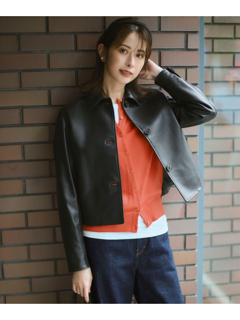 桜井着　ラムレザージャケット 桜井着 ラムレザージャケット 桜井着ラムレザージャケット