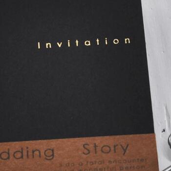 結婚式招待状 招待状 手作りキット セット Story B ウエディング ペーパーアイテム パーティー