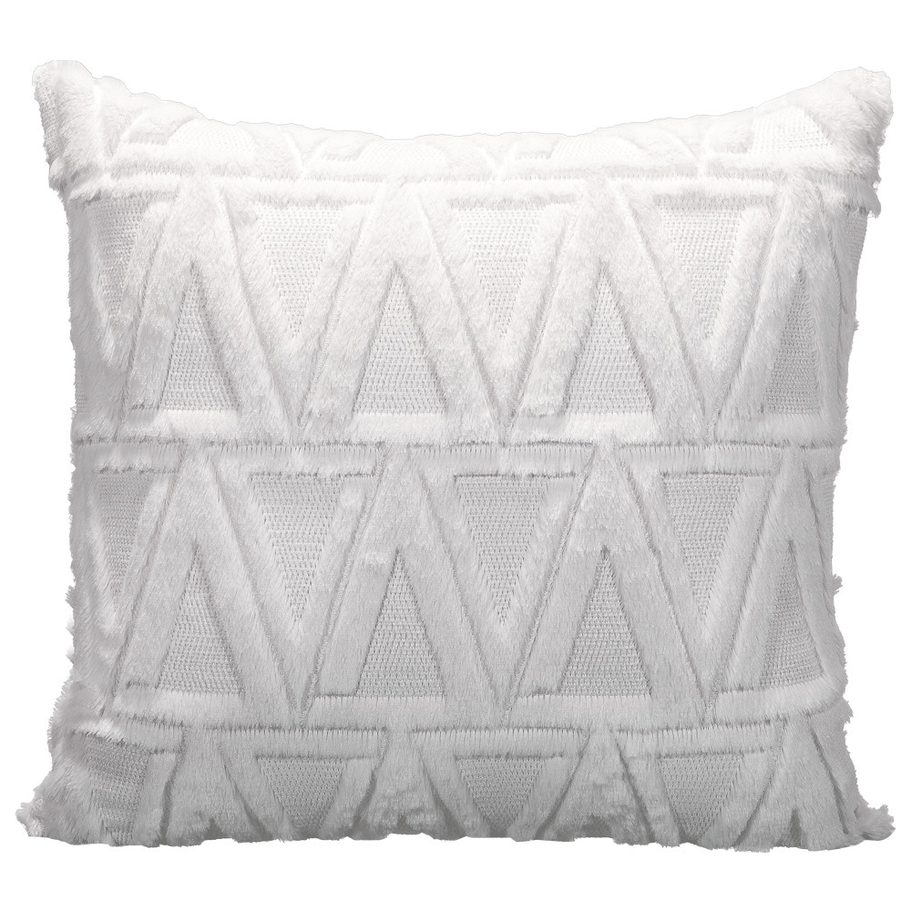 楽天市場 送料無料 クッションカバー 45x45 北欧 幾何学 幾何学模様 ベルベット おしゃれ モダン インテリア ピンク ホワイト グレー ブラウン 24 Target