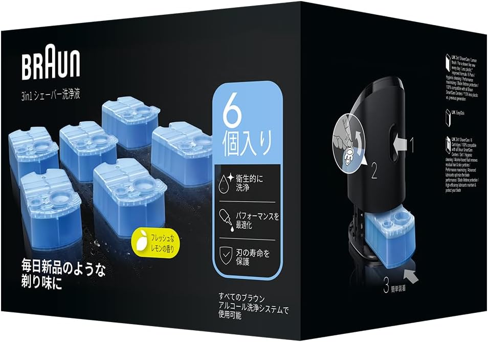 楽天市場】ブラウン クリーン＆リニューシステム 洗浄液 6個