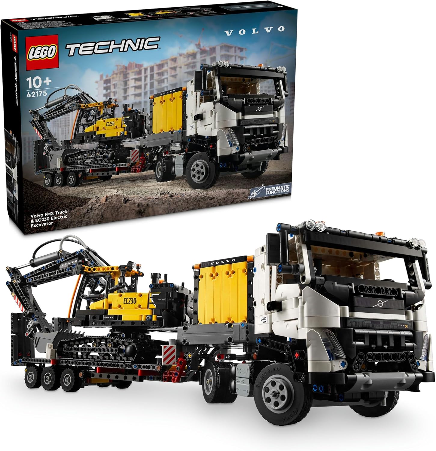 レゴ 42175 方法 ボルボ FMX 貨物自動車 \u0026 EC230 明かり発掘作業機 LEGO おもちゃ-ブロック