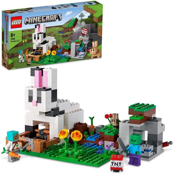レゴ 21181 マイン手工芸品 家兎採草地 その他-おもちゃ-知育玩具・学習玩具