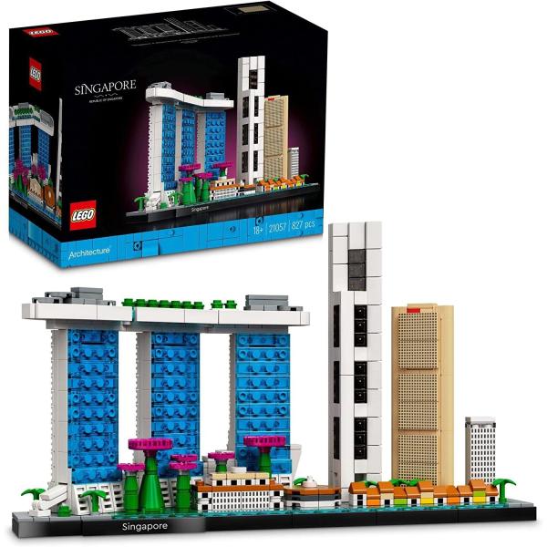 レゴ 21057 建築術 シンガポール その他-おもちゃ-知育玩具・学習玩具