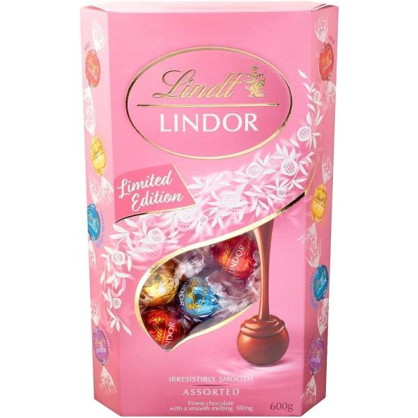 目玉価格　リンツ ピンク アソート 600g　リンドール　リミテッドエディション　Lindt Lindor Pink Assort