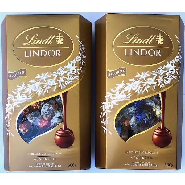 目玉価格　リンツ ゴールド ×2箱　LINDT LINDOR 4種