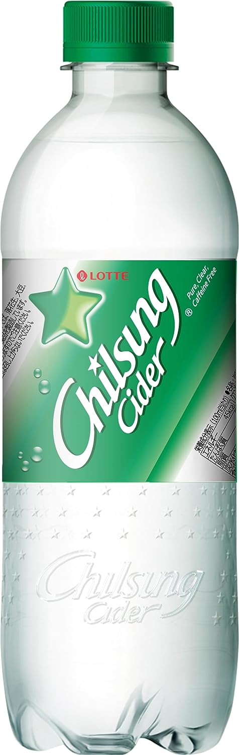 楽天市場】ロッテ 七星サイダー 500ml X 20本 箱売り Chilsung