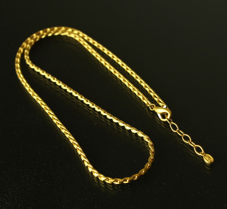 純金 24k ブランド ネックレス レディース ネックレスチェーン 女性 24k イエローゴールド ネックレス デザインチェーン プレゼント 誕生日 贈物 24金 ジュエリー アクセサリー ブランド プリマゴールド Primagold K24 送料無料 純金primagoldオフィシャル店純金