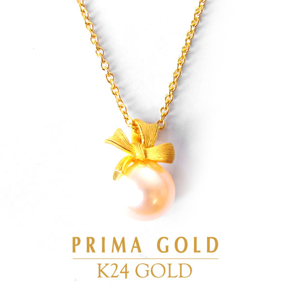 プリマゴールド 24k 薔薇 14kGoldチェーンネックレス付き 楽天市場】24K 純金 ネックレス レディース 2面カット 太アズキ