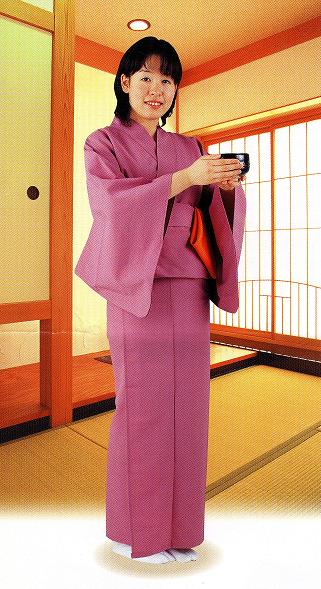 二部式 お稽古着 上下セットＬ春秋 茶道 二部式お稽古着「春秋」紺 | 淡交社オリジナル,お稽古着 春秋