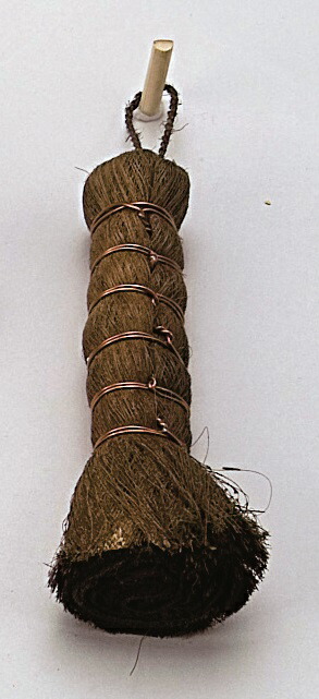 楽天市場】茶道具 水屋道具 釜底たわし 釜 タワシ 棕櫚 シュロ 棒