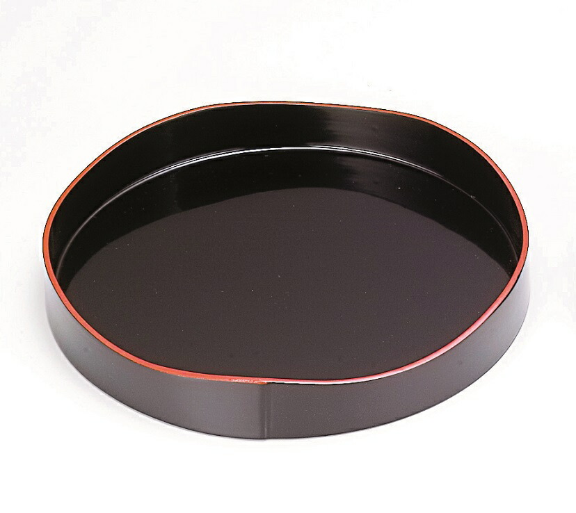 未使用 茶道具 木製黒真塗 山道盆 爪紅 元箱 楽天市場】山道盆 黒塗 爪紅 茶道具 茶道 茶器 木製 国産 日本製