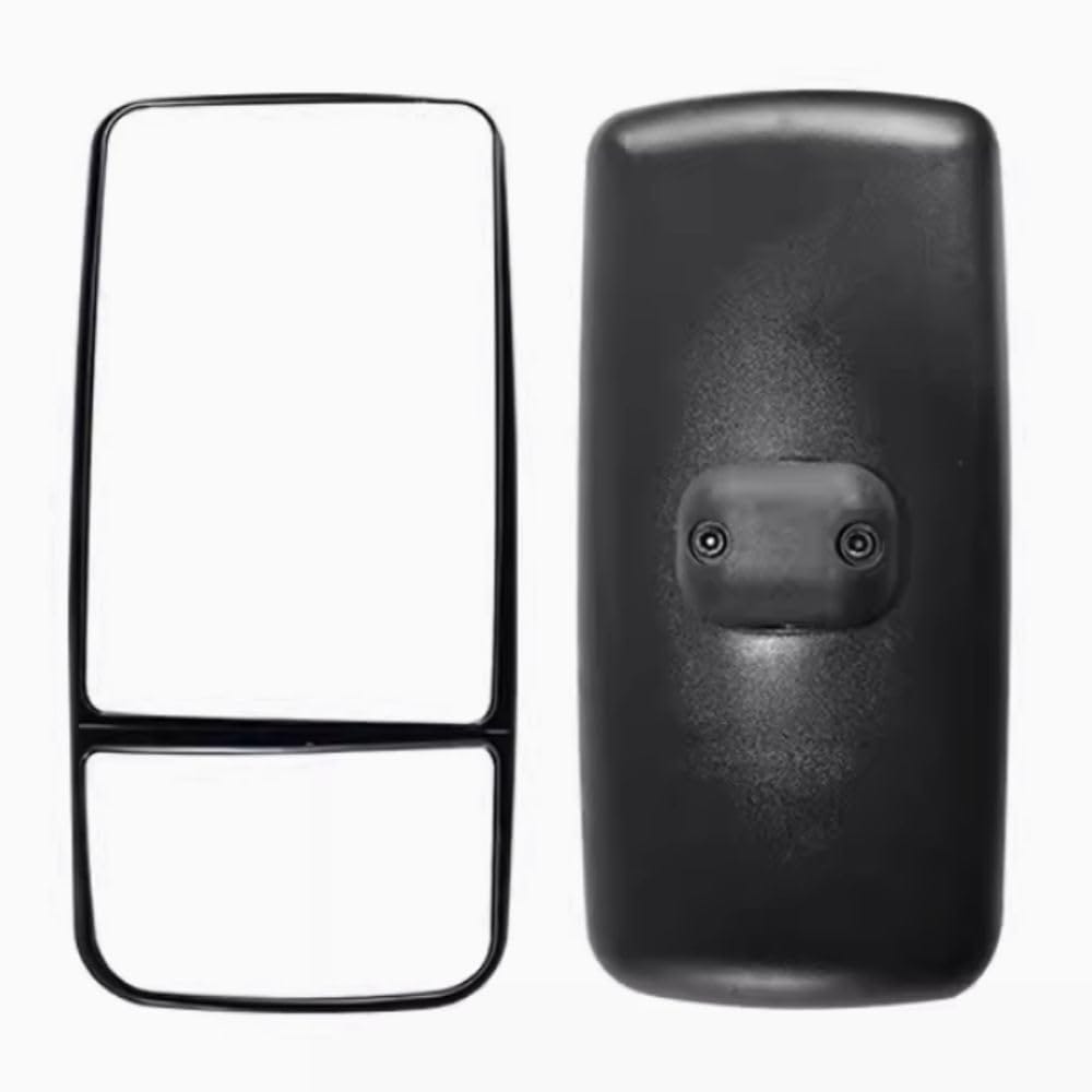 PLEAVIT トラック トラクター ミラー バックミラー ダブル 2段 大型 曲面 車 汎用
