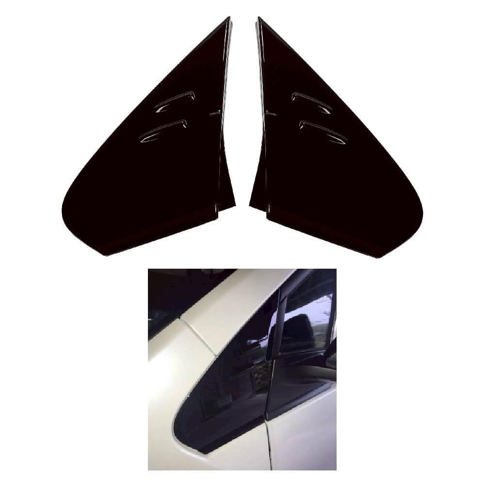 プリウス プリウスPHV 50系 Aピラー カバー ピラー ZVW50 ZVW51 ZVW52 ZVW55 60117-47020 60118-47020 車 ガーニッシュ ピアノブラック/マッドブラック パネル プロテクター 保護 遮音 フロント 後部
