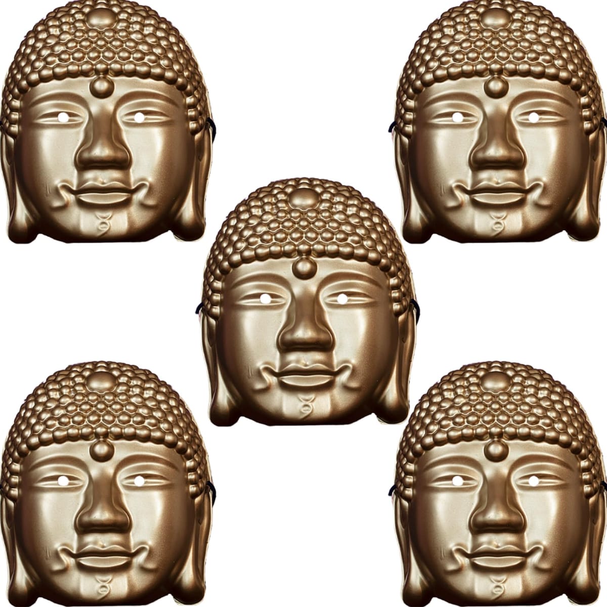 楽天市場】大仏 仏陀 お面 金色 : 天宝堂