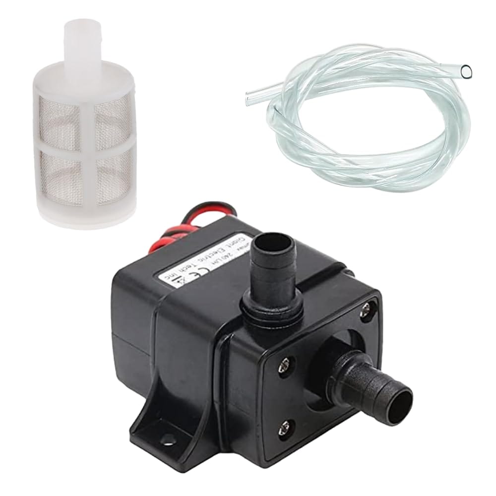 楽天市場】水中ポンプ 小型 水槽 アクアリウム 12v 揚程 3m ((水中