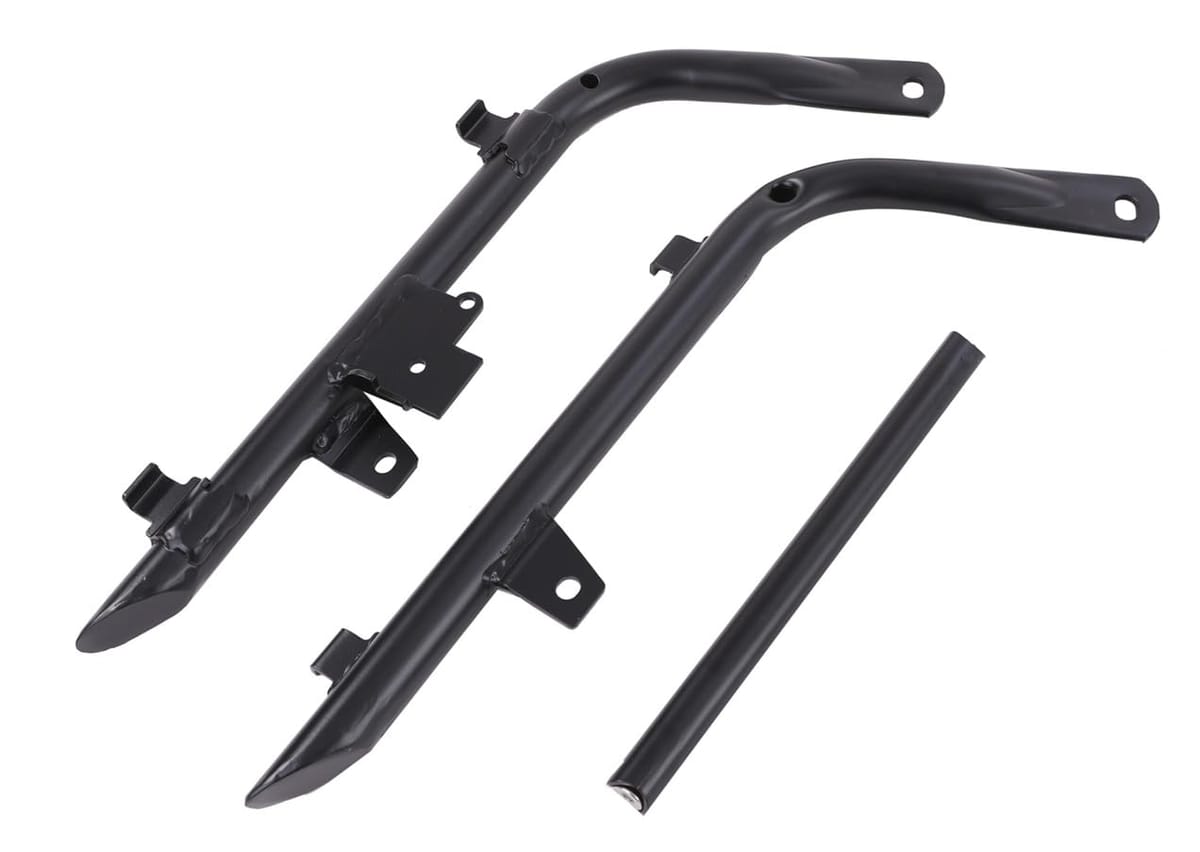 ホンダ 用 ズーマー ZOOMER AF58 専用 ローダウン シートフレーム サブフレーム 25径 Φ25 分割型 サスペンション フロント リア 鉄パイプ 黒 ブラック ラッカス NPS50 社外品 カスタム パーツ|SIMPS by WANSTE