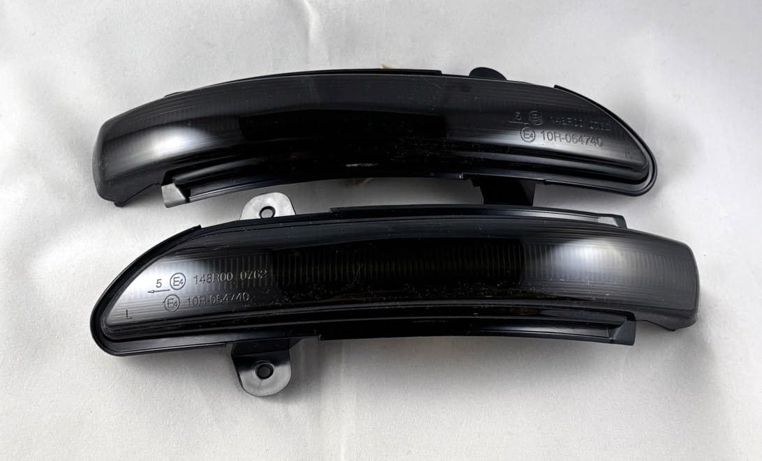 hotimp・・ ベンツ 互換品 スモークレンズ仕様 W211後期 W216 W219 W221前期 LED 流れて光る ドアミラー シーケンシャルウインカー ベンツ 純正交換タイプ 左右１組 発光色：オレンジ 球切れ警告キャンセラー内蔵 ハイフラ防止回路