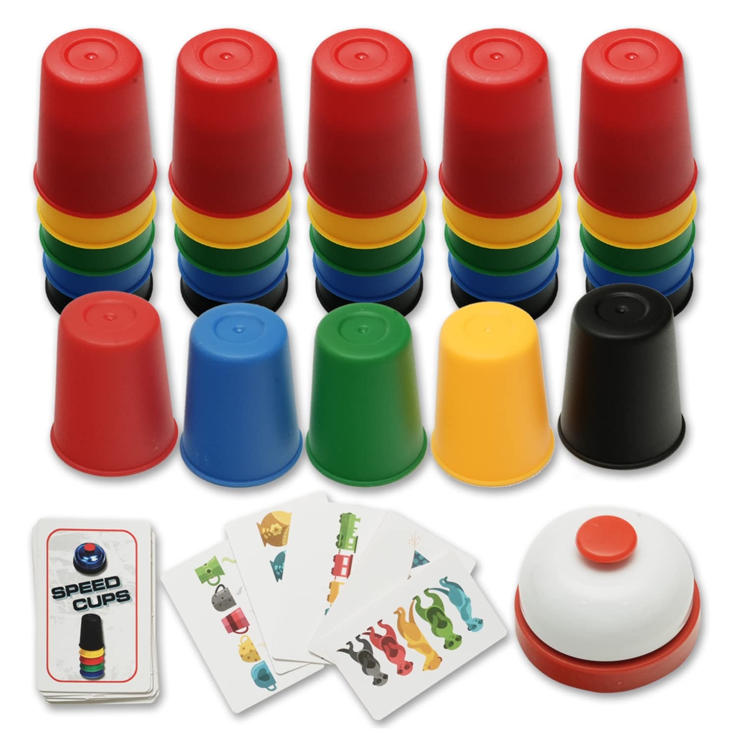 【楽天市場】スピードカップス (対象年齢：6歳以上) ボードゲーム 人気ランキング スピード競争 おもちゃ テーブルゲーム 卓上ゲーム 2人