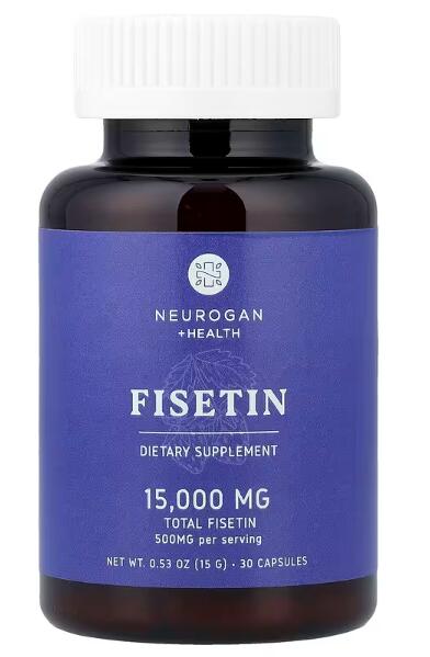Neurogan Health 社 フィセチン サプリ 1粒あたり500mg配合 30粒入 サブリメント