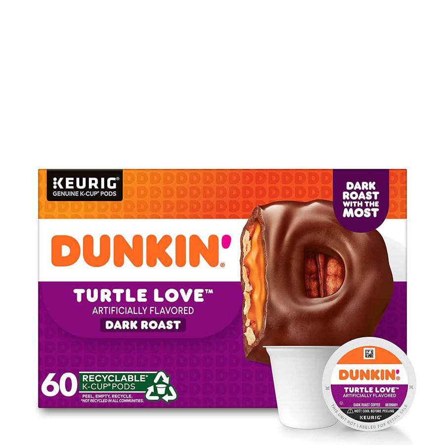 The JM Smucker Co.社　ダンキン タートル ラブ フレーバー コーヒー Kカップ　60杯分