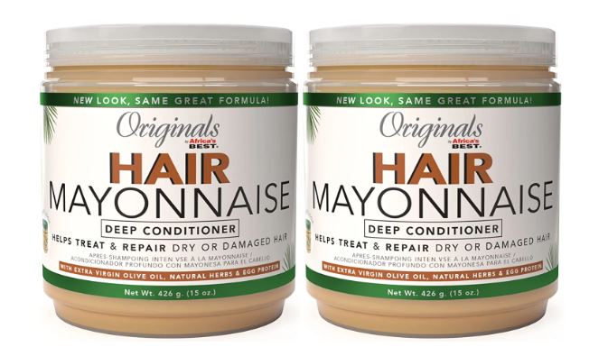 「お得な2個セット」Africa's Best 社ルヘアーマヨネーズ(443ml×2 Pack)Africas Best Orig Hair Mayonnaise (443ml×2 Pack)