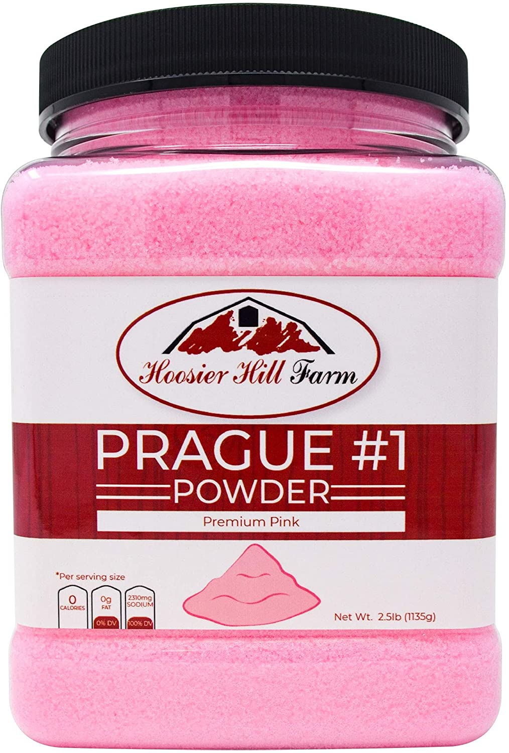 Hoosier Hill Farm Store社 (フージャー ヒル ファーム) プラハ パウダーNo. 1 塩漬け用塩ピンク 約1.13kg入り