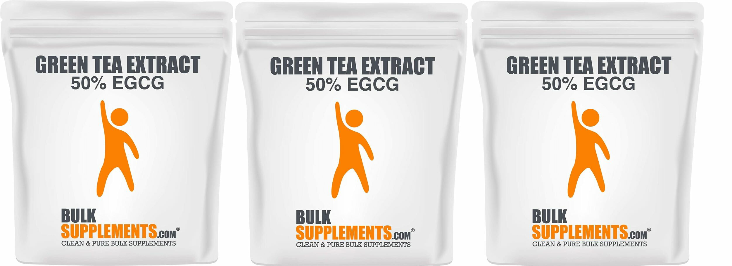 「お得な3袋仕掛ける」BulkSupplements社EGCGエピガロカテキンガレート細末加えること250g入り口・入口×3袋