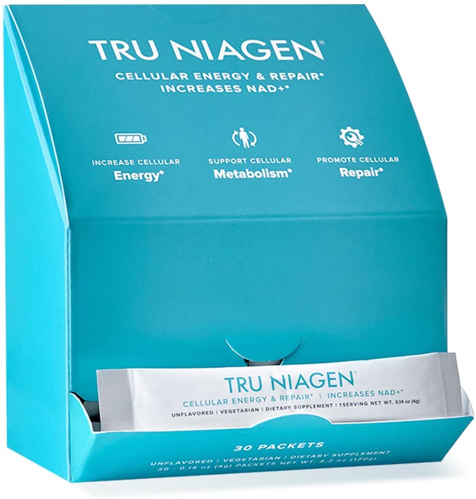 TRU NIAGEN社NMN300瓱組みあわせる・細末30袋入り口・入口NAD+ Booster Supplement