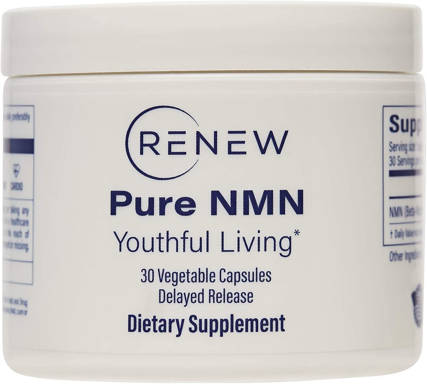 Renew社Pure NMNサプリメント30粒入り