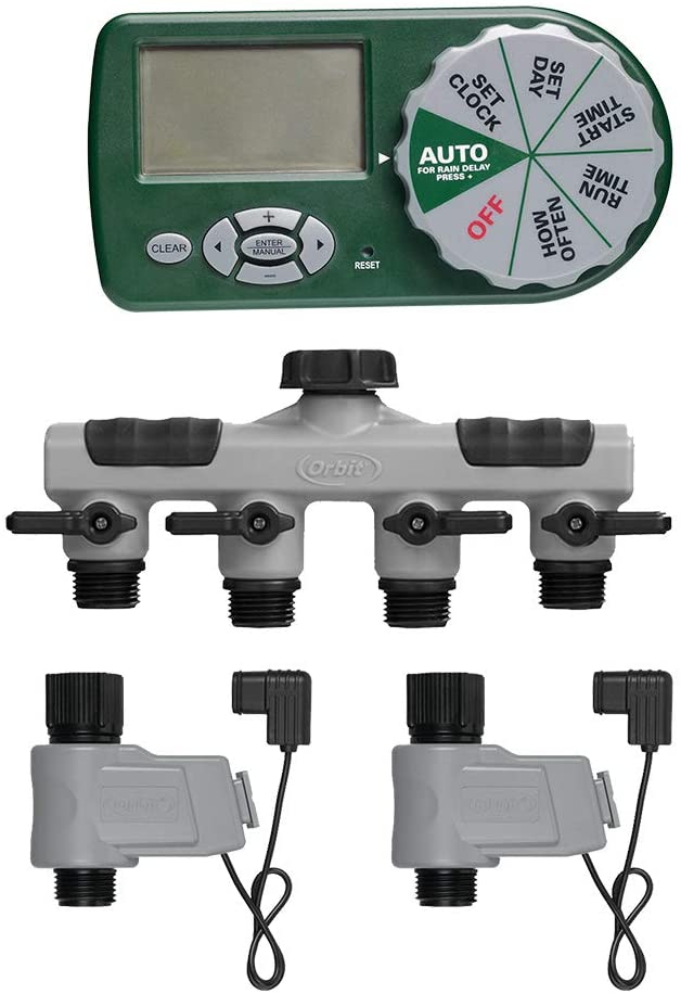 Orbit社 58911 Complete Yard Watering Kit, Green｜Hinako