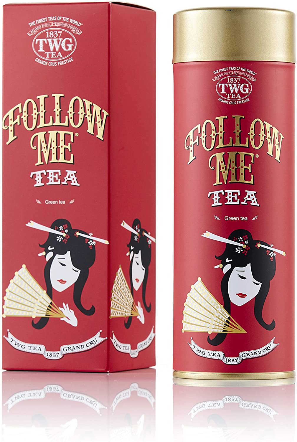 「ギフト包装」シンガポールの 高級紅茶 TWG シリーズ Follow Me Teaフォローミーティー*茶葉 ■リボン ティーダブルジー ティーダブリュージー ティー