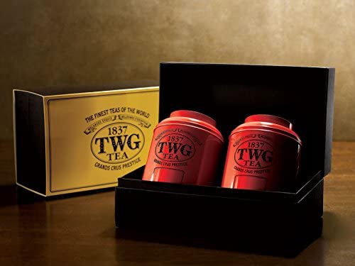 「ギフト包装」シンガポールの高級紅茶 TWGシリーズ Posh Tea Setポッシュティーセット ■リボン ティーダブルジー ティーダブリュージー ティー|Hinako