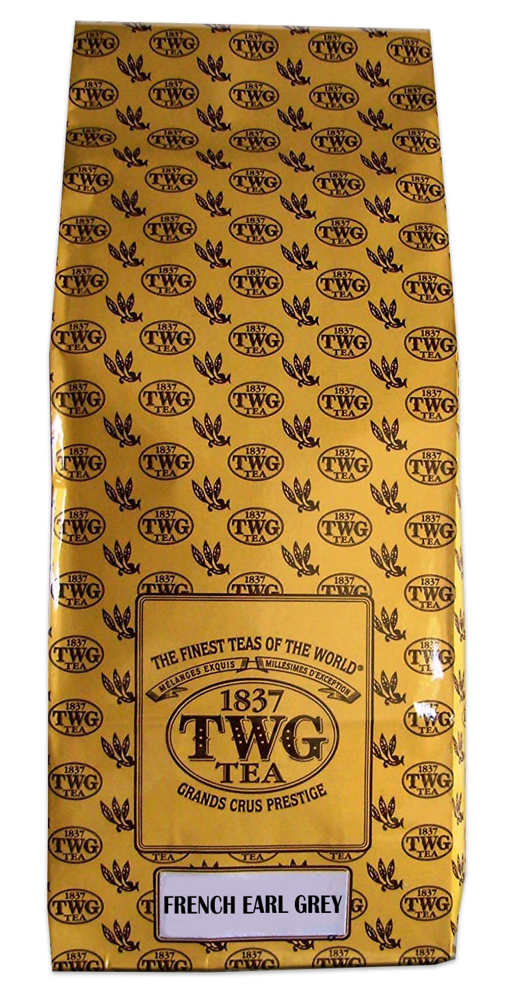 シンガポールの高級紅茶TWG FRENCH EARL GREY 袋入り茶葉500g フレンチアールグレイ|Hinako