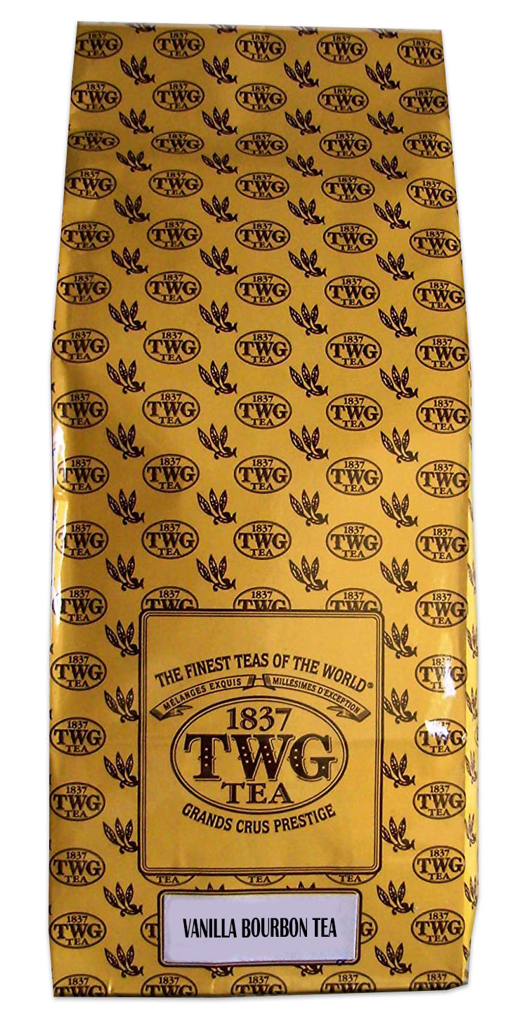 シンガポールの高級紅茶TWG VANILLA BOURBON TEA 袋入り茶葉500g バニラバーボンティー|Hinako