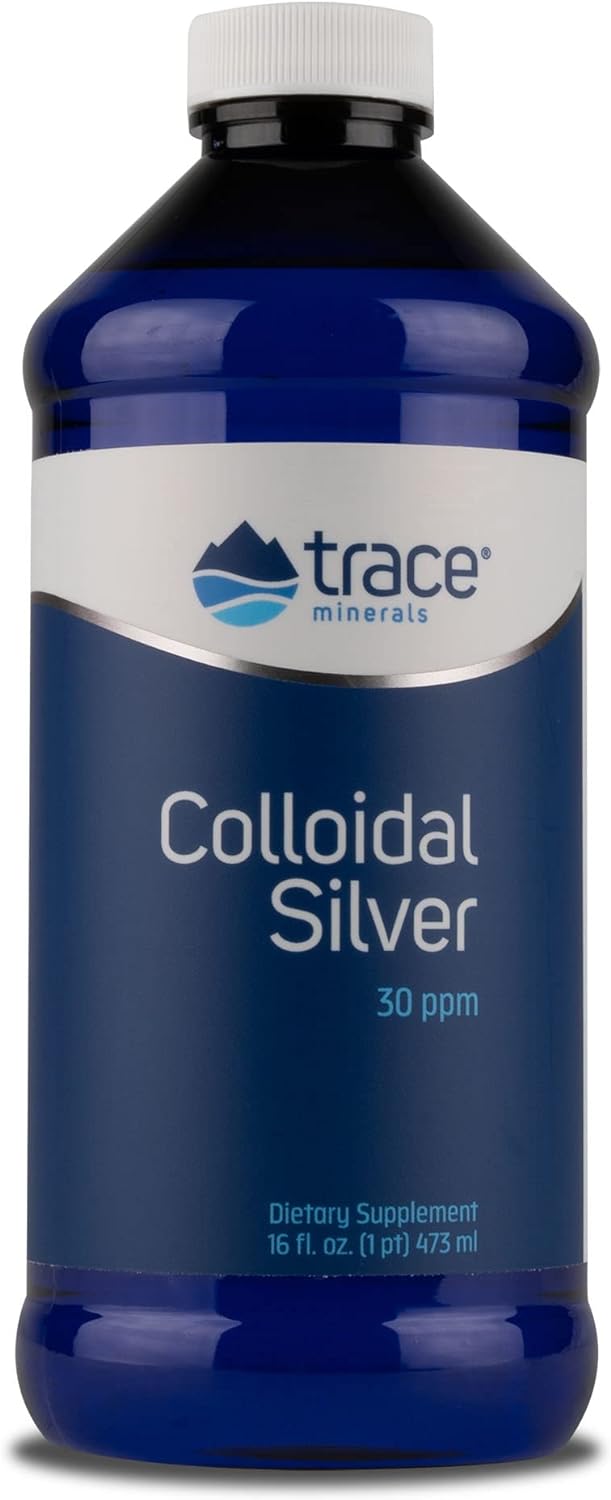 Trace Minerals 社 コロイダルシルバー1回分あたり 銀30 ppm 配合473 ml入り1本　液体 サプリメント 液体 銀