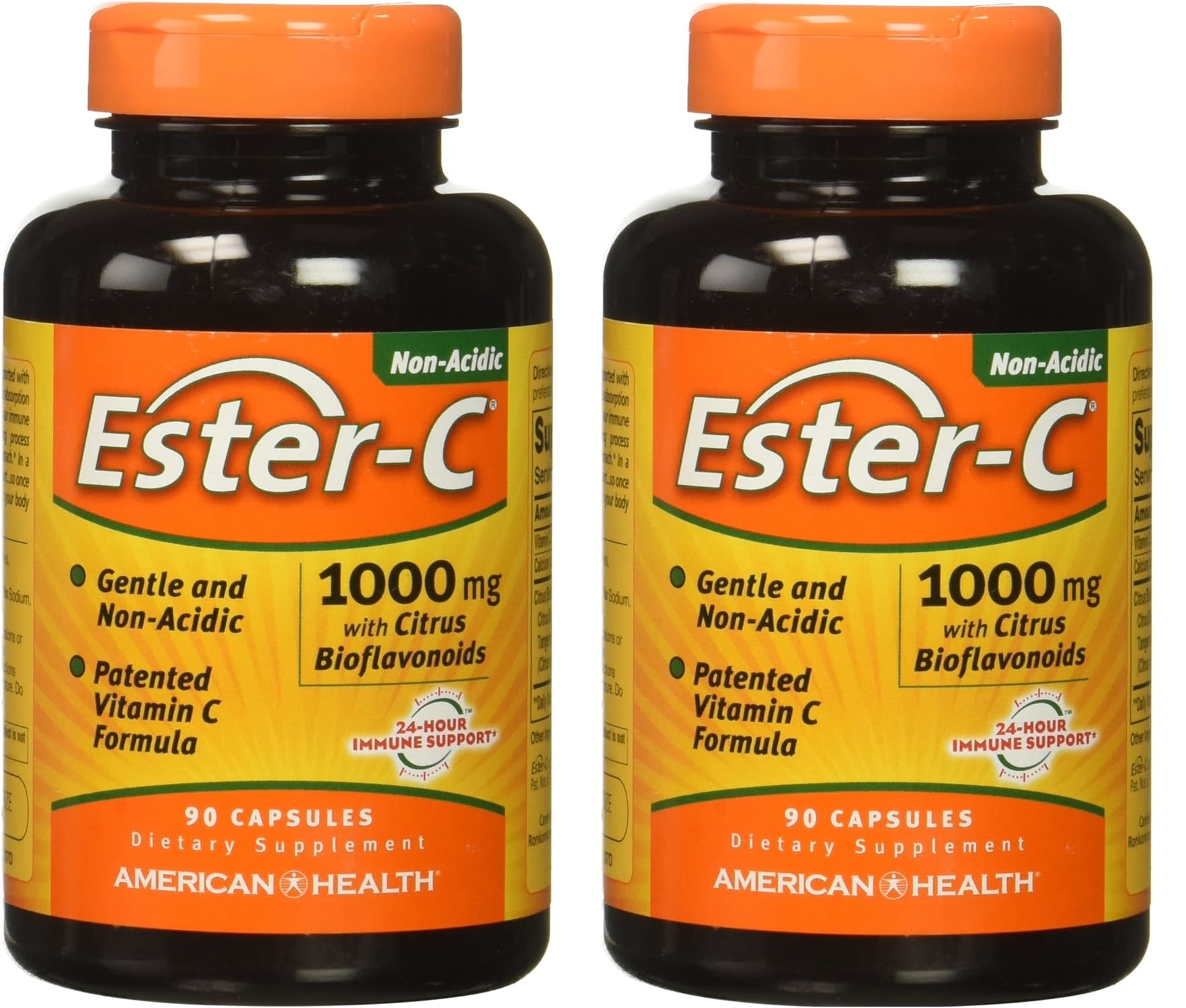「お得な2本仕掛ける」AMERICAN HEALTH 社 エスターC カンキツ類 ビオフラボノイド入り口・入口 (1000瓱) 90宇宙カプセル ×2本 加えること