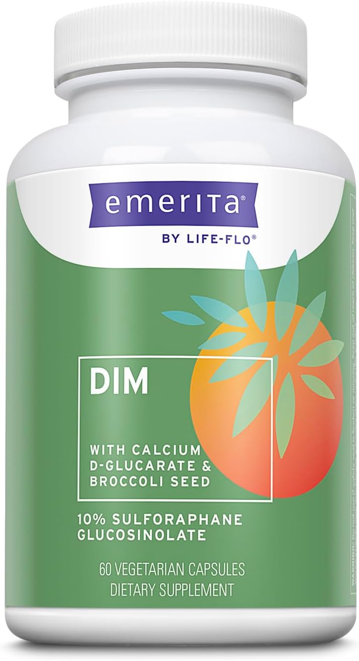 Emerita社 CaD-グルカ酸とブロッコリーシー組みあわせるDIM(ジインドリルメタン)60粒入り口・入口1本 加えること
