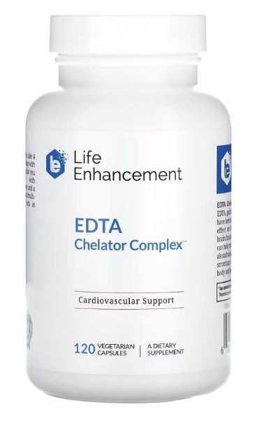 Life Enhancement社 EDTA Chelator Complex EDTAキレートコンプレックス ベジカプセル120粒 サプリメントLife Enhancement EDTA Chelator Complex120cap